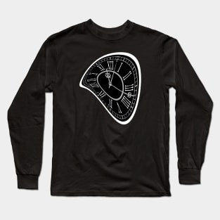 Wobbly classic clock Long Sleeve T-Shirt